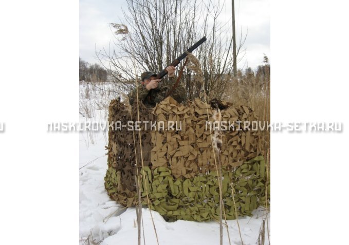 Маскировочная сеть МКТ-2П Поле 3х6 м – купить по цене 5100 руб. в интернет-магазине в городе Тольятти картинка 8