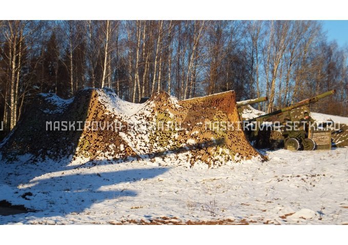 Маскировочная сеть МКТ-2П Поле 3х6 м – купить по цене 5100 руб. в интернет-магазине в городе Тольятти картинка 7