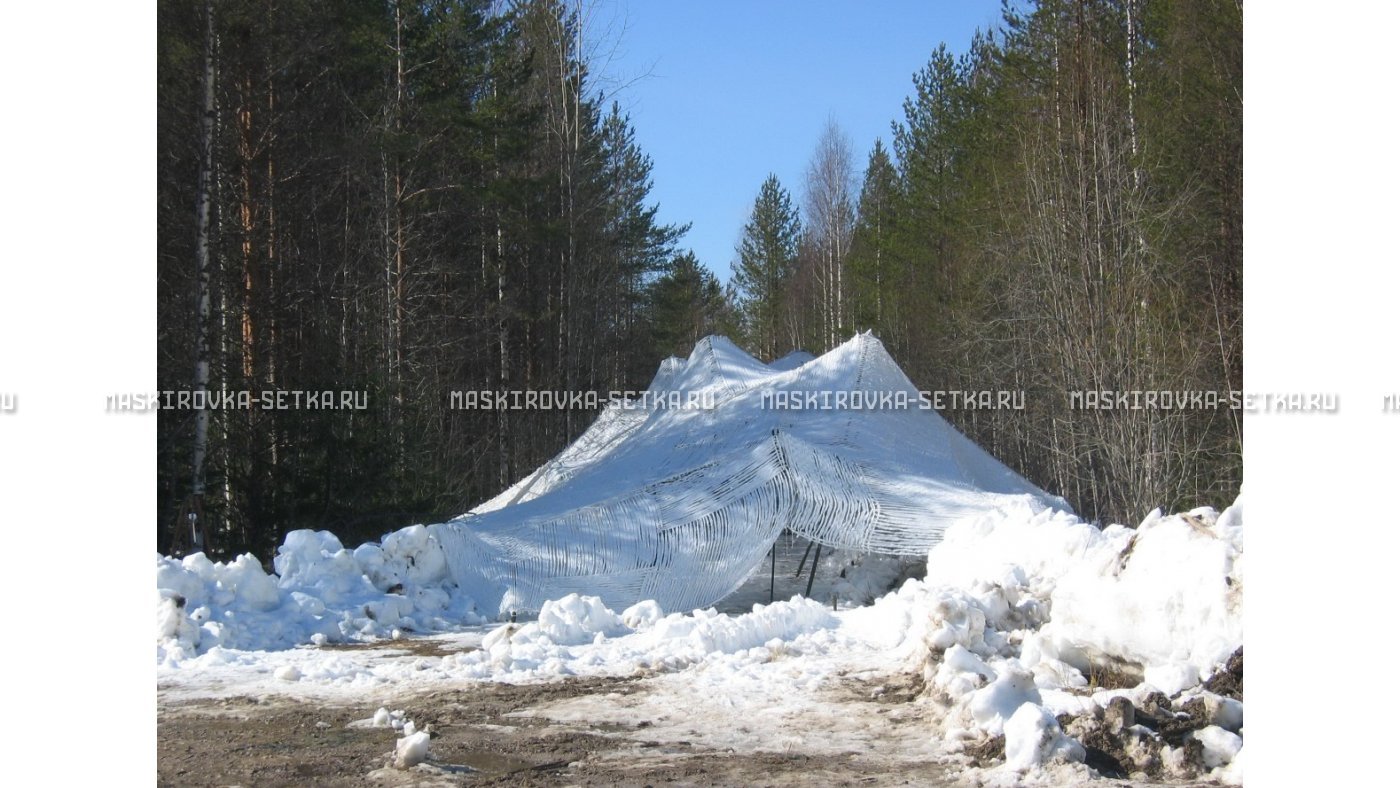 Маскировочная сеть МКТ-2С Снег 3х6 м – купить по цене 4700 руб. в интернет-магазине в городе Тольятти картинка 18