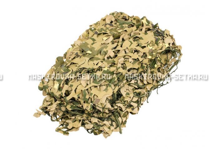 Массеть Camosystems Пейзаж-Профи Милитари 3D 1,8х6 м  – купить по цене 7700 руб. в интернет-магазине в городе Тольятти картинка 1