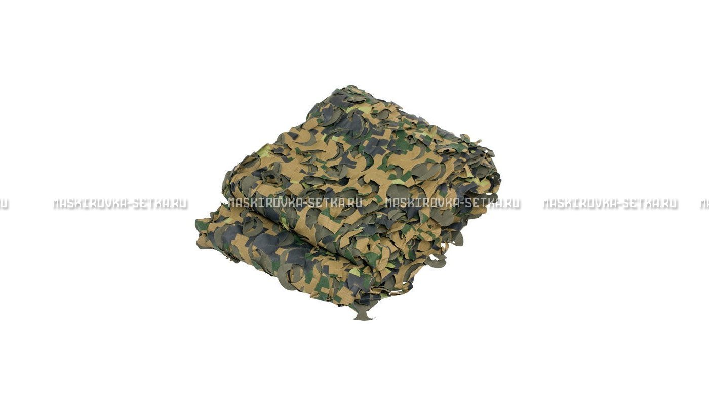 Сетка Camosystems Пейзаж Лес 3D 2,2х3 м  – купить по цене 3100 руб. в интернет-магазине в городе Тольятти картинка 6