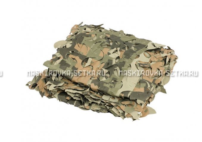 Сетка Camosystems Пейзаж Полынь 3D 2,4х6 м  – купить по цене 6200 руб. в интернет-магазине в городе Тольятти картинка 1