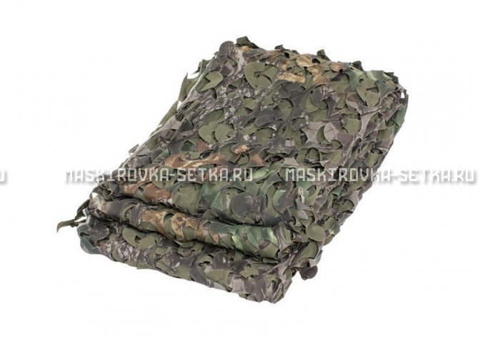Сетка Camosystems Пейзаж Тайга 4D 2,4х6 м  – купить по цене 7200 руб. в интернет-магазине в городе Тольятти картинка 1