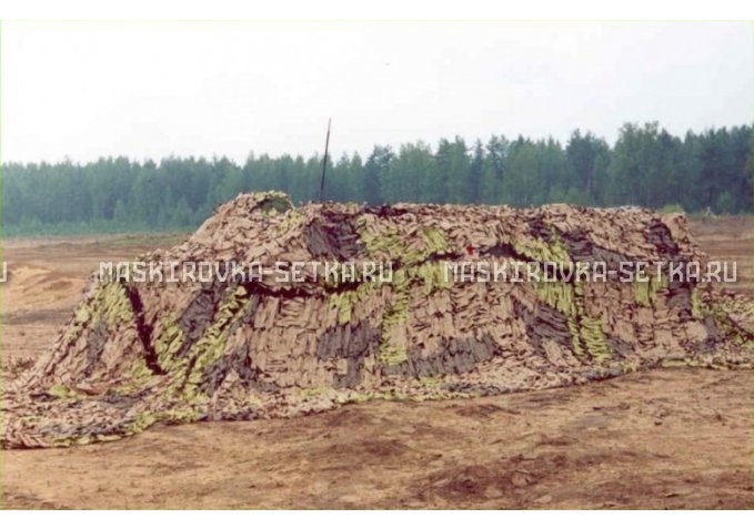 Маскировочная сетка МКТ-4П Поле 3х6 м – купить по цене 8700 руб. в интернет-магазине в городе Тольятти картинка 1