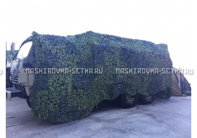 Маскировочная сеть Лес 3х6 м без антипирена – купить по цене 4400 руб. в интернет-магазине в городе Тольятти картинка 4