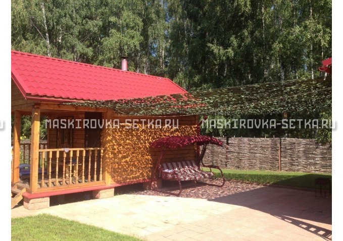 Маскировочная сеть Лес 3х6 м без антипирена – купить по цене 4400 руб. в интернет-магазине в городе Тольятти картинка 7