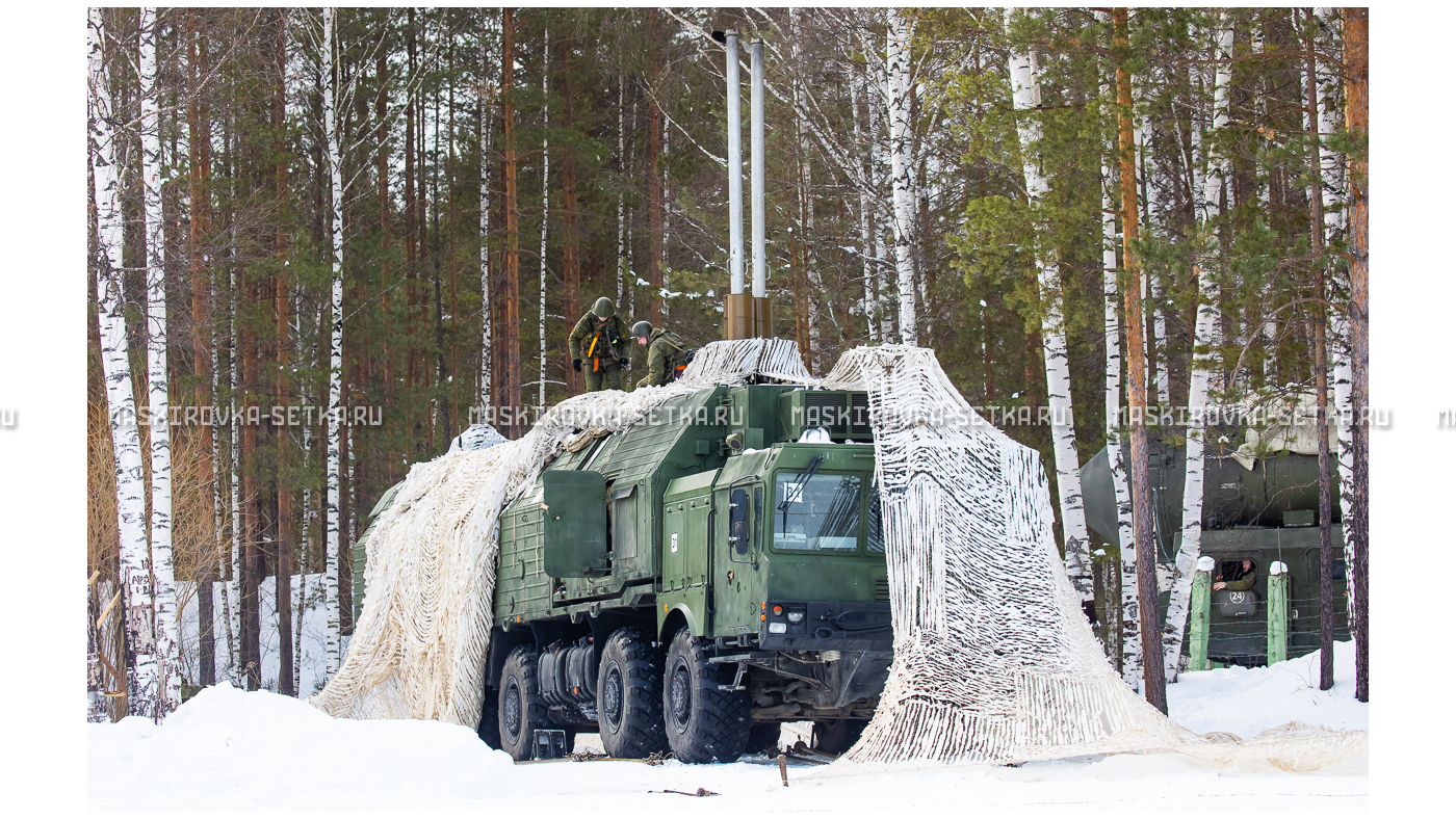 Маскировочный комплект МКТ-2С Снег 12х18 м без АП – купить по цене 58200 руб. в интернет-магазине в городе Тольятти картинка 28