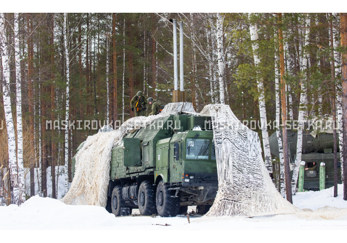 Маскировочный комплект МКТ-2С Снег 12х18 м без АП – купить по цене 58200 руб. в интернет-магазине в городе Тольятти картинка 5