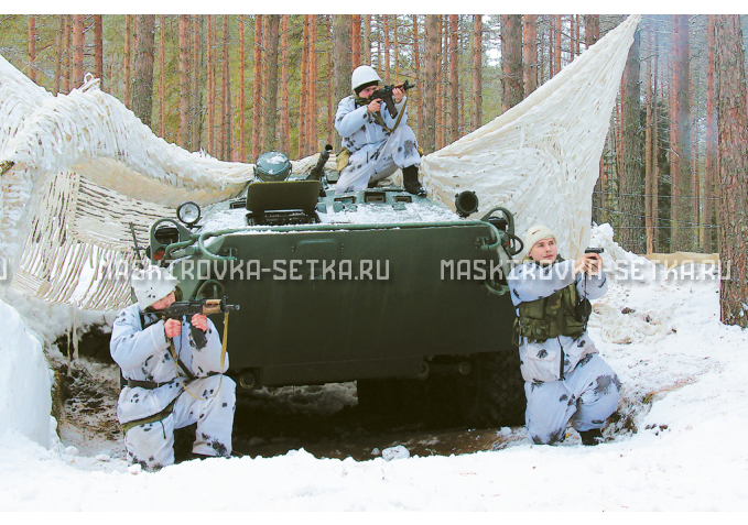 Маскировочный комплект МКТ-2С Снег 12х18 м без АП – купить по цене 58200 руб. в интернет-магазине в городе Тольятти картинка 6