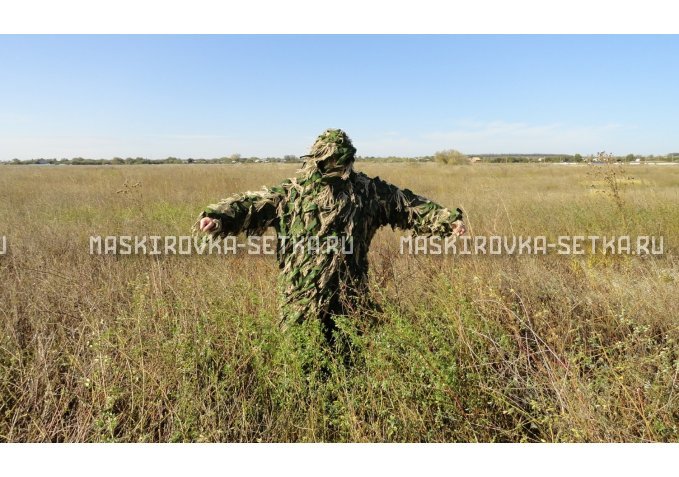 Маскировочный халат Taganrog Кикимора – купить по цене 3550 руб. в интернет-магазине в городе Тольятти картинка 1